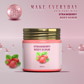 herbal strawberry body scrub