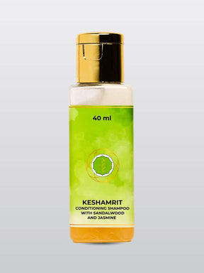 Keshamrit Conditioning Shampoo with Sandalwood and Jasmine- 40ml - Ayurzon