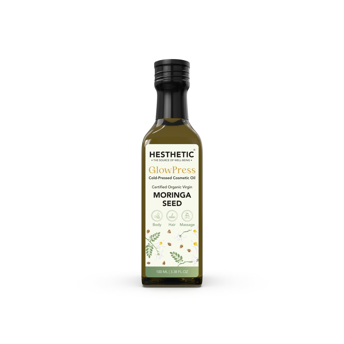 Hesthetic GlowPress Moringa Seed Oil 100ML