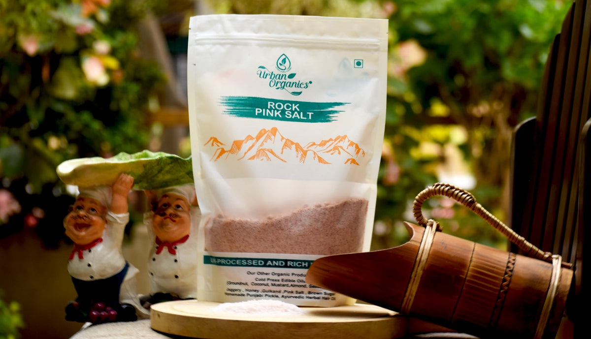 Urban Organic - Rock Pink Salt (1kg) - Ayurzon
