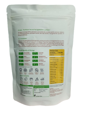 Moringa Powder (250gm) - 100 % Natural Superfood - Ayurzon