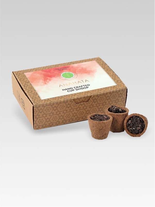 Handcrafted Cup Dhoop – 133gms - Ayurzon