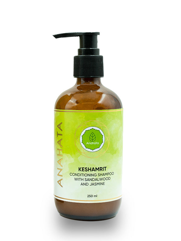 Keshamrit Conditioning Shampoo with Sandalwood and Jasmine - 250ML - Ayurzon